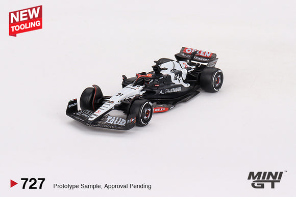 AlphaTauri AT04 #21 Nyck de Vries 2023 Australian Grand Prix - MINI GT - 1:64