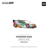 Honda Civic EG6 Pandem (Metallic JACCS) - Pop Race - 1:64