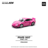 RWB 997 (Pink) - Pop Race - 1:64 - Modelcars Passion