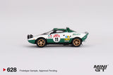 Lancia Stratos HF #11 1975 Rally Sanremo Winner - MINI GT - 1:64