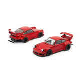 RWB 930 (Red) - Pop Race - 1:64 Modellauto 1/64