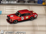 Mercedes-Benz 300 SEL S-Klub - Street Weapon - 1:64 Modellauto 1/64