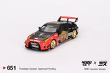 LB-Silhouette Works GT Nissan 35GT-RR Version 1 "Barong" (RHD) - MINI GT - 1:64