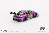 Porsche 911 GT3 R #21 2023 FIA GT World Cup 70th Macau Grand Prix HubAuto Racing - MINI GT - 1:64