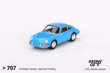 Porsche 901 1963 (LHD) (Quickblau) - MINI GT - 1:64