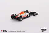 Red Bull Racing RB16B #33 Max Verstappen 2021 Turkish Grand Prix 2nd Place - MINI GT - 1:64