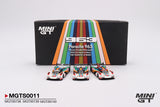 Porsche 963 2023 24 Hours of Le Mans Porsche Penske Motorsport 3 car set - MINI GT - 1:64