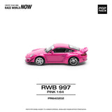 RWB 997 (Pink) - Pop Race - 1:64 - Modelcars Passion