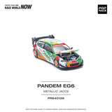 Honda Civic EG6 Pandem (Metallic JACCS) - Pop Race - 1:64