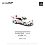 Singer DLS Turbo (White) - Pop Race - 1:64 Modellauto 1/64