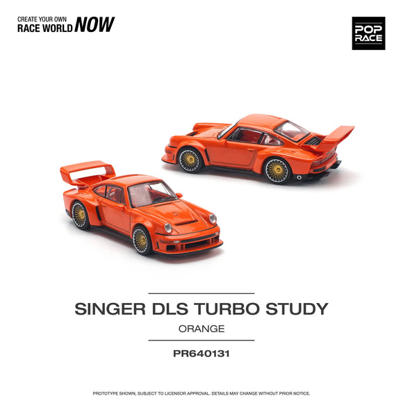 Singer DLS Turbo Study (Orange) - Pop Race - 1:64