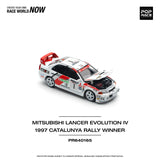 Mitsubishi Lancer Evolution IV 1997 Catalunya Rally Winner - Pop Race - 1:64