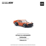 Nissan Skyline GT-R V8 Drift (Kenmeri) (Orange) - Pop Race - 1:64