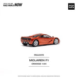 McLaren F1 (Orange) - Pop Race - 1:64