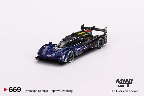 Cadillac V-Series.R #02 2023 IMSA Daytona 24 Hours Cadillac Racing - MINI GT - 1:64