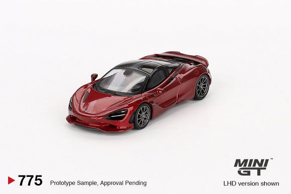 McLaren 750S (LHD) (Amaranth Red) - MINI GT - 1:64