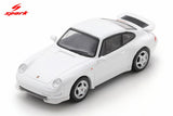 Porsche 911(993) RS (White with silver wheels) - SPARK - 1:64 Modellauto 1/64