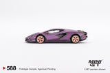 Lamborghini Sián FKP 37 (LHD) (Matte Viola SE30) - MINI GT - 1:64