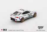 BMW 3.0 CSL (LHD) (White) - MINI GT - 1:64