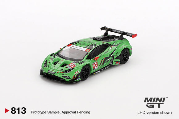 Lamborghini Huracán GT3 EVO2 #83 IMSA 2023 Daytona 24 Hours Iron Lynx (LHD) - MINI GT - 1:64