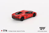 Lamborghini Revuelto (LHD) (Arancio Dac Lucido) - MINI GT - 1:64