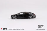 Mercedes-Benz EQS 580 4MATIC (LHD) (Black) - MINI GT - 1:64