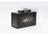 Audi R8 V10 Coupé Performance (Silver) - Massdi - 1:64 Modellauto 1/64