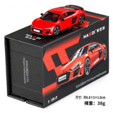 Audi R8 V10 Coupé Performance (Red) - Massdi - 1:64 Modellauto 1/64
