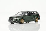Audi RS4 (B7) 2005 (Deep Green Pearl) - MotorHelix - 1:64 Modellauto 1/64