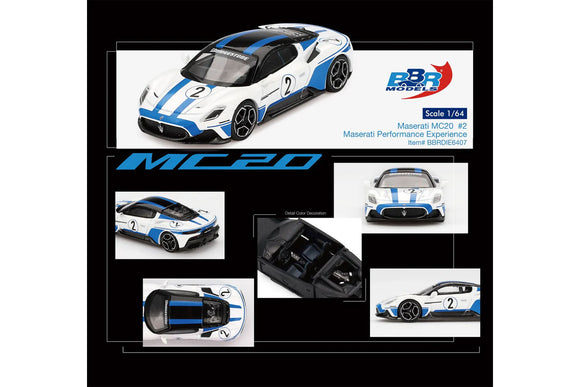 Maserati MC20 #2 Maserati Performance Experience - BBR - 1:64