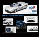 Ferrari Testarossa Spider Pininfarina Gianni Agnelli 1989 (Silver) - BBR - 1:64 Modellauto 1/64