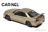 Nissan Skyline GT-R M-Spec II Nür (BNR34) 2002 (Silica Brass) - Carnel - 1:43