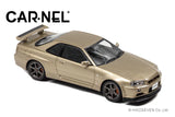 Nissan Skyline GT-R M-Spec II Nür (BNR34) 2002 (Silica Brass) - Carnel - 1:43