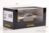 Nissan Skyline GT-R M-Spec II Nür (BNR34) 2002 (Silica Brass) - Carnel - 1:43
