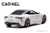 Lexus LC500h L Package (GWZ100) 2017 (White Nova Glass Flake) - Carnel - 1:43