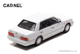 Toyota Crown Sedan Royal Saloon G (JZS155) 1999 (White Pearl Crystal Shine) - Carnel - 1:43