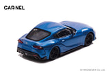 Toyota Supra RZ "Horizon Blue Edition" 2020 (Horizon Blue) - Carnel - 1:64 Modellauto 1/64