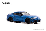 Toyota Supra RZ "Horizon Blue Edition" 2020 (Horizon Blue) - Carnel - 1:64 Modellauto 1/64