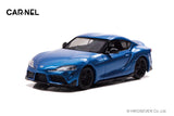 Toyota Supra RZ "Horizon Blue Edition" 2020 (Horizon Blue) - Carnel - 1:64 Modellauto 1/64