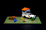 Toyota Land Cruiser (FJ60) Car Camping Diorama Set - INNO64 - 1:64