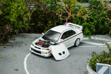 Mitsubishi Lancer Evolution VI GSR T.M.E (Scotia White) - MotorHelix - 1:64 Modellauto 1/64