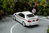 Mitsubishi Lancer Evolution VI GSR T.M.E (Scotia White) - MotorHelix - 1:64 Modellauto 1/64