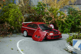 Mitsubishi Lancer Evolution VI GSR T.M.E (Passion Red) - MotorHelix - 1:64 Modellauto 1/64