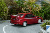 Mitsubishi Lancer Evolution VI GSR T.M.E (Passion Red) - MotorHelix - 1:64 Modellauto 1/64