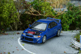 Mitsubishi Lancer Evolution VI GSR (Issel Blue Pearl) - MotorHelix - 1:64 Modellauto 1/64
