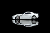 Alfa Romeo 8C Competizione 2008 (Bianco Polare) - MotorHelix - 1:64 Modellauto 1/64