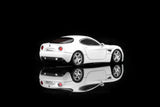 Alfa Romeo 8C Competizione 2008 (Bianco Polare) - MotorHelix - 1:64 Modellauto 1/64