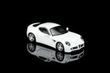 Alfa Romeo 8C Competizione 2008 (Bianco Polare) - MotorHelix - 1:64 Modellauto 1/64