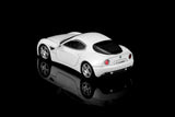 Alfa Romeo 8C Competizione 2008 (Bianco Polare) - MotorHelix - 1:64 Modellauto 1/64