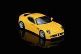 Alfa Romeo 8C Competizione 2008 (Giallo Mica) - MotorHelix - 1:64 Modellauto 1/64